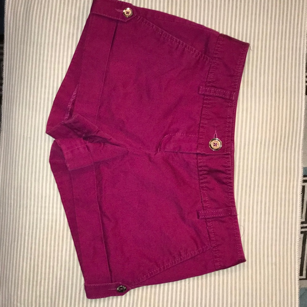 Magenta shorts